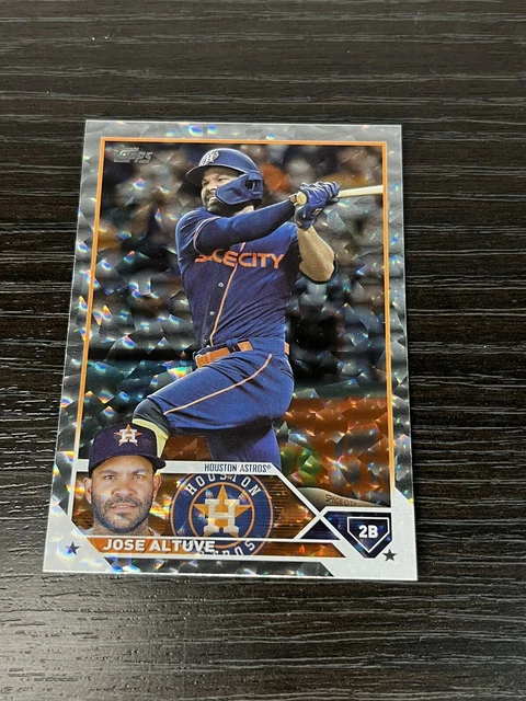 Jose Altuve 2023 Topps Collectors Box Silver Ice Foilboard  #222 MC1