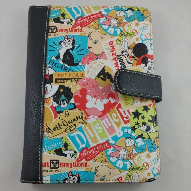 Disney Parks Mini iPad Tablet Cover Case Mickey Minnie Donald Bambi Black b26