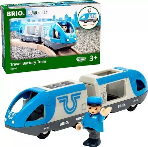 BRIO WORLD Battery Power Travel Train 33506