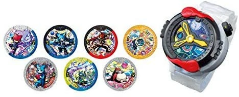 Yo-kai Watch DX YSP Watch Yo-kai Hero Blue Moon Set Pretend Play Toy Yokai Medal