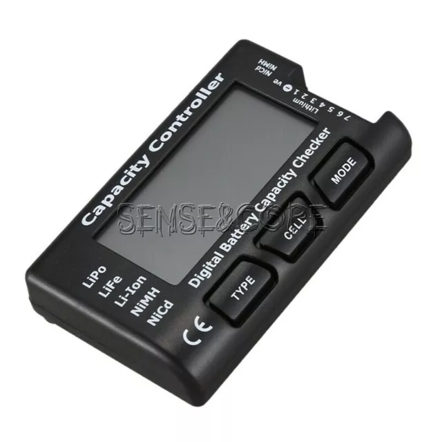 LiPo Tester V2 Batterie Battery Balancer Capacity Checker 1s-7s Li-Ion NiMH Nicd