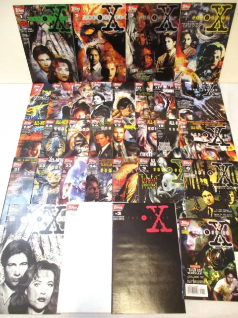 The X-Files #0, 1-24 + Extras - Topps Comics 1995