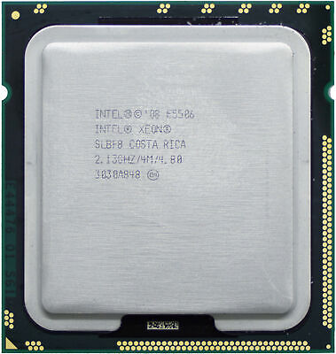 Intel 2 Intel Xeon SLBFB E5506 Quad-Core 2.13GHz 4MB 4.80GTs Socket LGA1366 Processor 