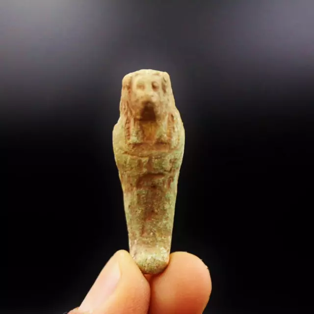 Antique Egyptian Stone Ushabti Shabti Statue Funerary Figurine Afterlife Amulet