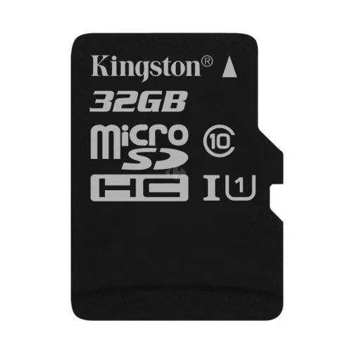 Tarjeta Memoria Micro SD 32GB HC Kingston Clase 10