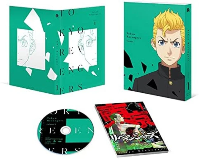 TOKYO REVENGERS VOL 1 Limited Edition Blu ray Manga Booklet F S W tokyo-revengers-vol-1-limited-edition-blu-ray-manga-booklet-f-s-w