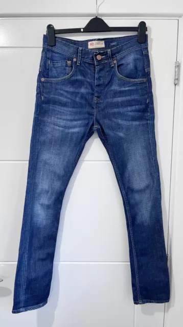Size 28/32 River Island Blue Denim Skinny Leg Jeans