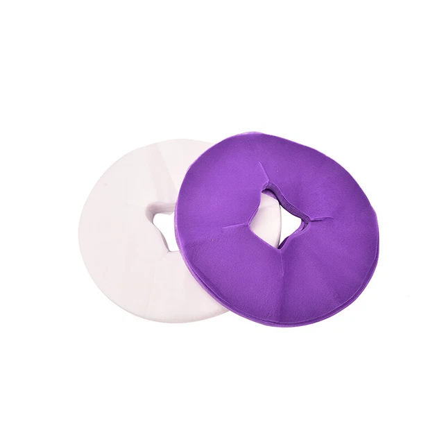 100pcs Disposable Soft lightweight Spa Massage Bed Table Face Hole Cover Pad WIN