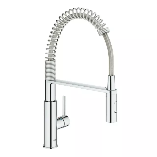 Grohe Get | Kitchen Sink | Single Lever Tap | Spring Neck | 30360000 | Rrp £322