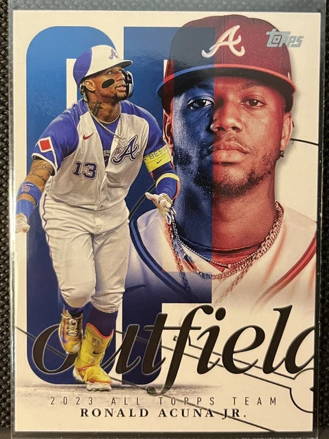 2023 Topps Now Ronald Acuña Jr. #791 Baseball Card - Commemorates 30 HR / 60 SB Season (Atlanta Braves)