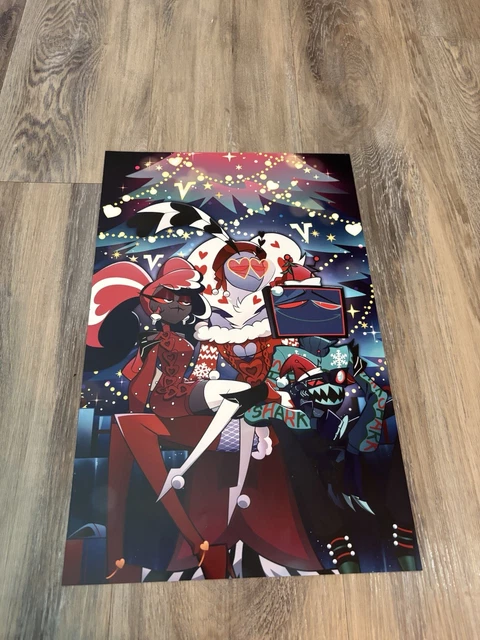 HAZBIN HOTEL - THE VEES - HOLIDAY 2025 POSTER EUR 79,90 - PicClick ES