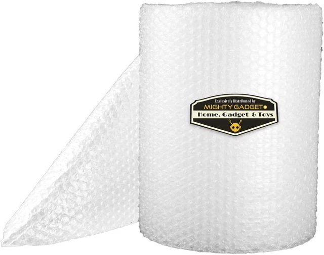 Bubble Cushioning Wrap Padding Roll 12" Wide 3/16" Perf 12" 25ft Moving Packing