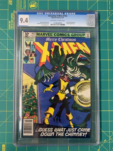 The Uncanny X-Men #143 - Mar 1981 - Vol.1 - Newsstand - CGC 9.4          (7006)
