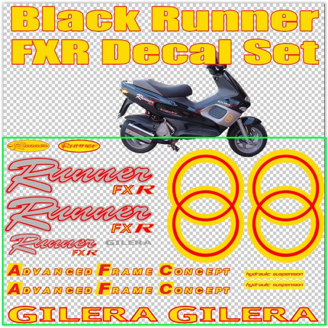 GILERA RUNNER SP fluor pegatinas kit decal set sticker adesivi