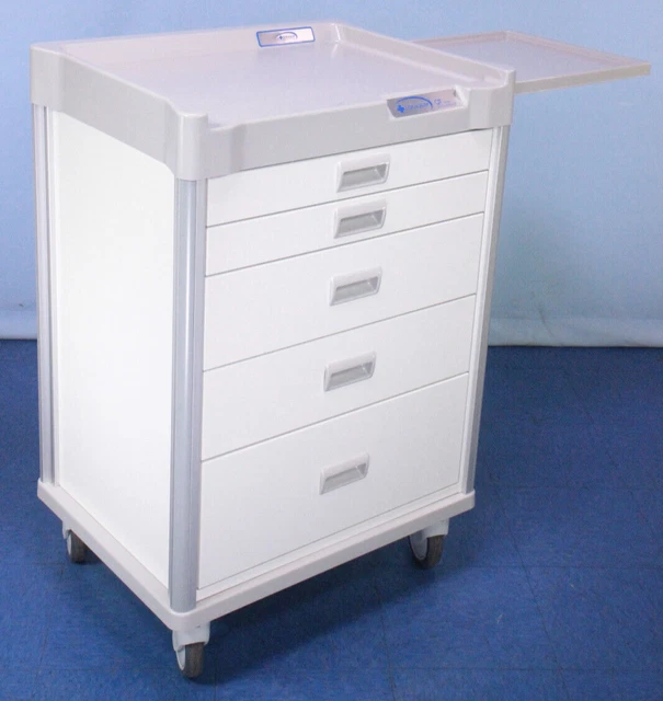 LogiQuip QT Procedure Cart Medical Treatment Cart Crash Cart Supply Cart