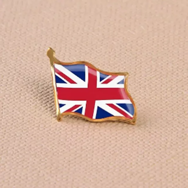 UNION JACK flag pin Badge enamel Flag Badge Brooch ENGLAND FLAG Pin England Lape