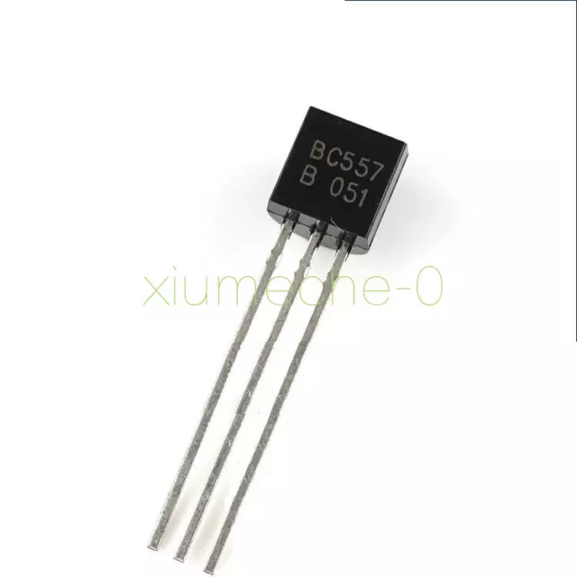 50Pcs Bc557 Bc557B Fsc Transistor Pnp 45V 100Ma To-92 New