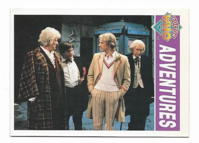 1994 Cornerstone DR WHO Base Card (40) Adventures