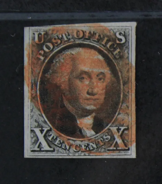 CKStamps: US Stamps Collection Scott#2 10c Washington Used CV$775
