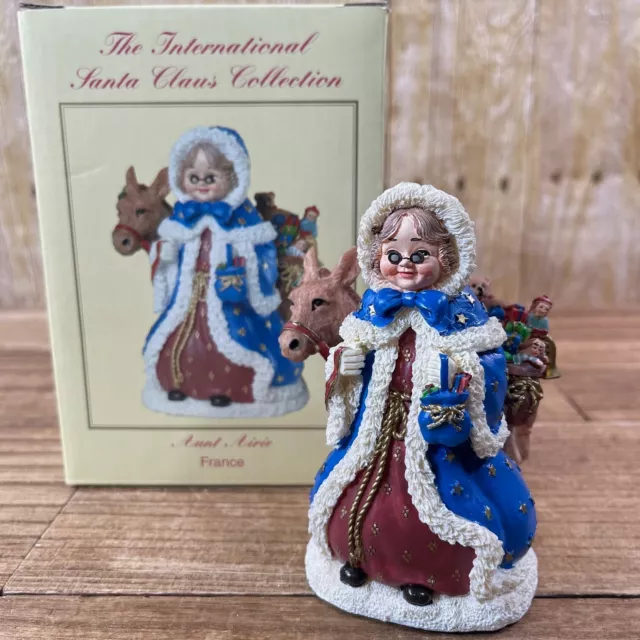 🎄The International Santa Claus Collection FRANCE "Aunt Airie" Figure (2002)