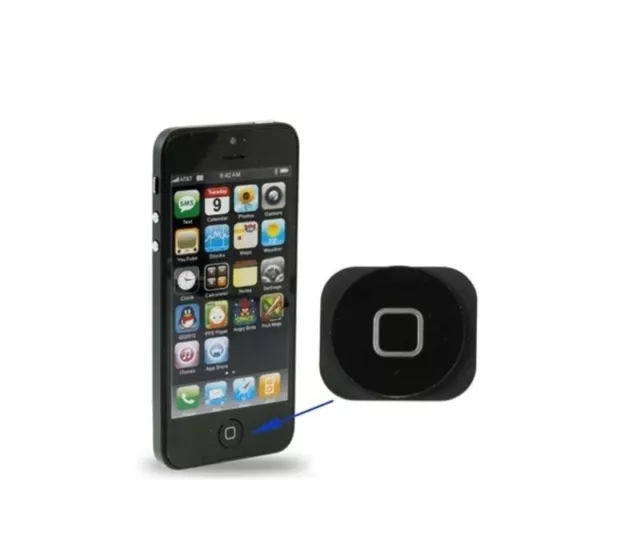 Boton Home Para Iphone 5 Color Negro