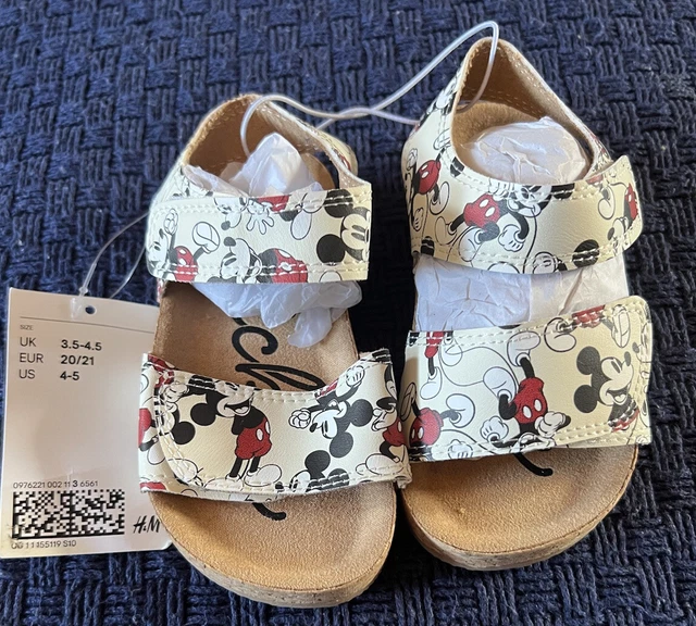 BIRKENSTOCK MICKEY MOUSE Infant Kids Sandals White Classic Unisex