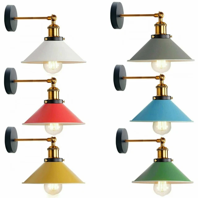E27 Vintage Retro Industrielle Loft Rustikal Wandleuchter Wandlichter Veranda