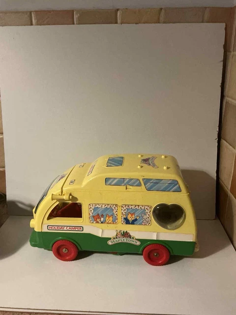 Train Vintage Les Petits Malins - Tonka - Locomotive Et Wagon De Malinville (incomplet)