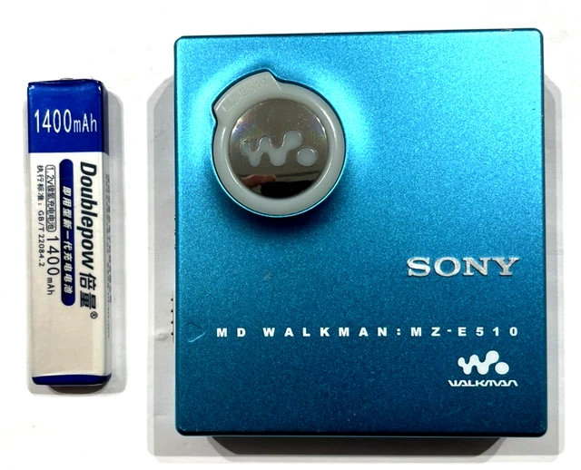 MINI LECTEUR DE disque portable Sony Walkman MZ-E510 MD argent vendeur