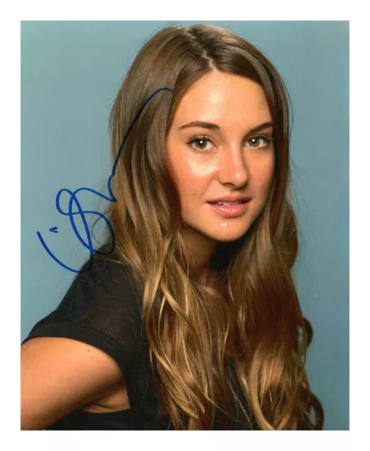 Shailene Woodley Autographed Signed A4 Pp Poster Photo Print