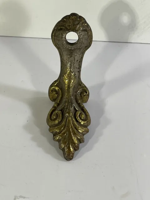 Antique Hardware Corners Delicate Ornate Brass Metal Trim Furniture Jewelry  Box