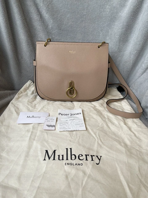 MULBERRY AMBERLEY SATCHEL in Rosewater 320.00 PicClick UK