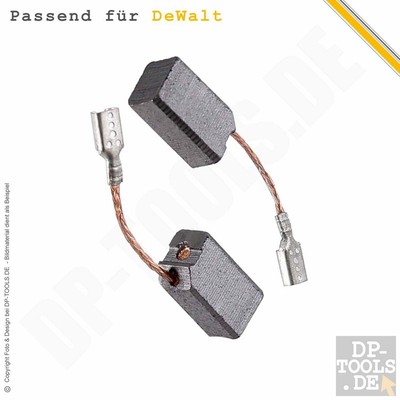 DP 2 Balais de Charbon pour METABO Meuleuse We 22-180 Mvt 6x16x24mm 316045570 