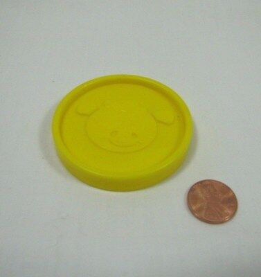 Fisher Price YELLOW SHEEP 1 COIN for LAUGH & LEARN PIGGY BANK MUSICAL