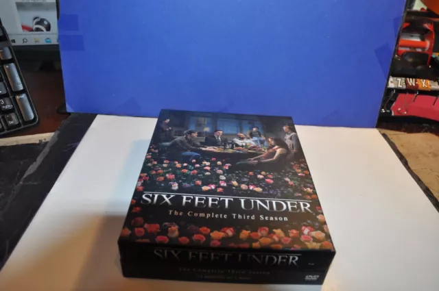 Six feet under the complete third season DVD 4-Disc set HBO tv series 2003