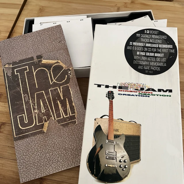 THE JAM DIRECTION Reaction Creation Collectors CD Book Set. Mod