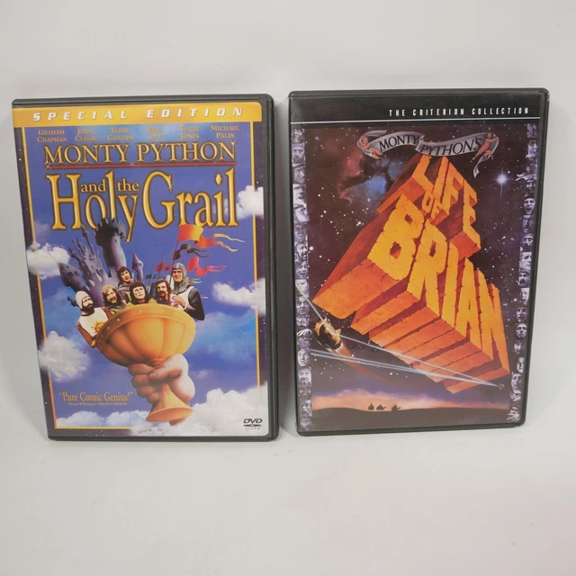 MONTY PYTHON DVD Set: Holy Grail SE & Life Of Brian Criterion ...