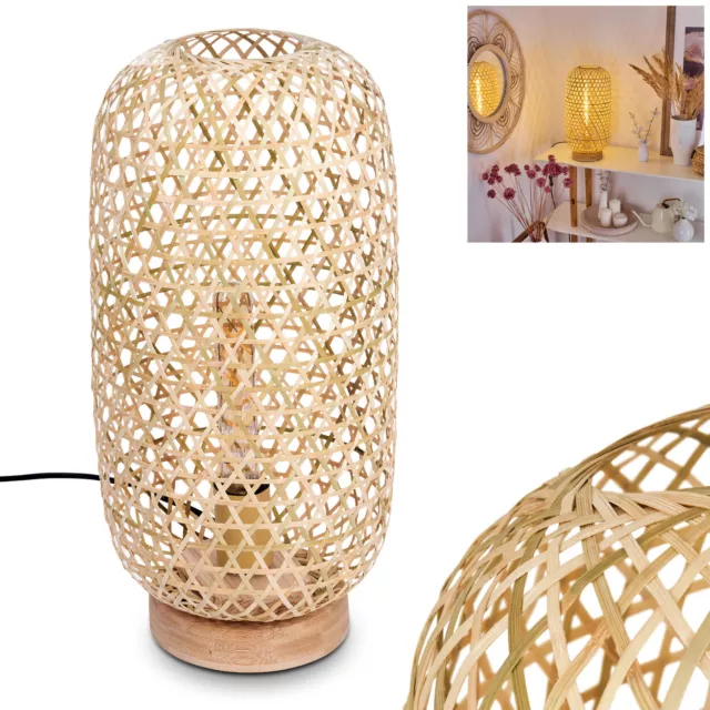 Tisch Lampe Vintage Schlaf Wohn Ess Zimmer Flur Leuchte Lichteffekt Boho Style