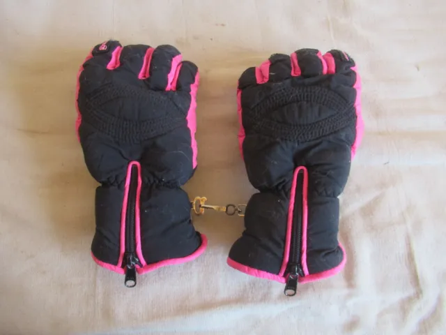 Grandoe Dri-Gard (Guard) Ski Snowboard Gloves Black Mens Size L NIce