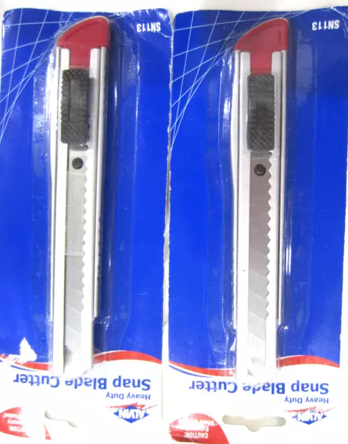 T Type Box Cutters Openers High Quality Utility Knives with 9 Snap off  Blades