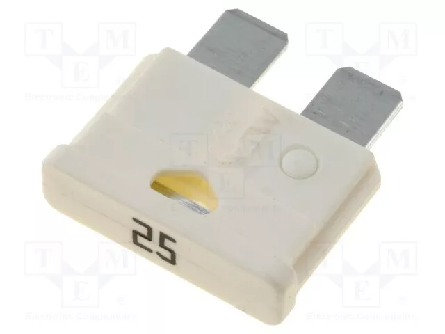 Sécurité : Schmelz Voiture 19mm 25A 32V Unival 25A Stard-Autosicherungen