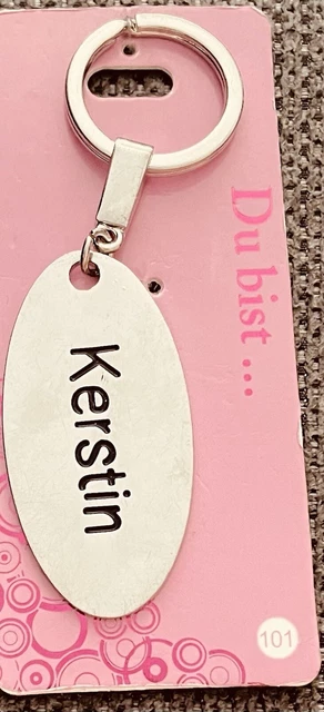 Depesche Namen Schlüsselanhänger-Silber Kerstin Neu