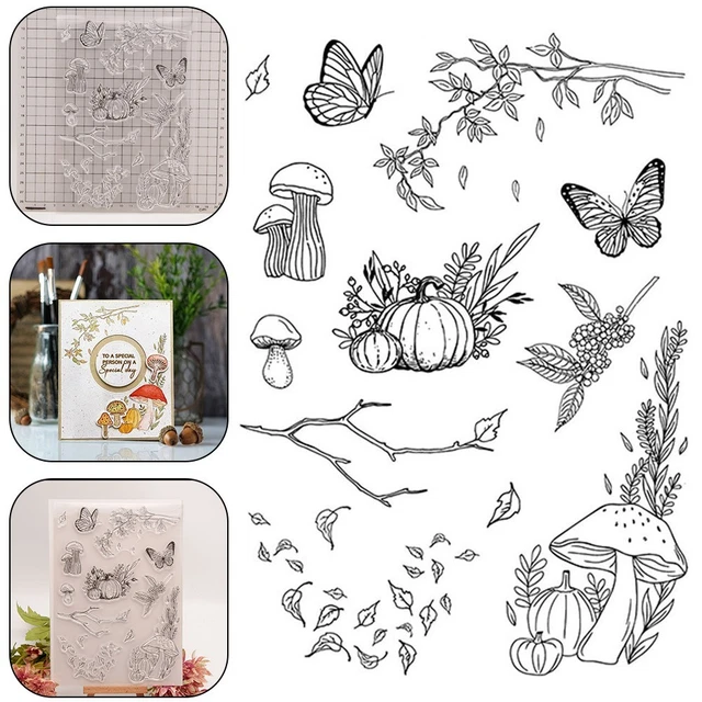 Timbri Vintage Timbri Silicone Tema Oceano - 11x16cm, Trasparenti, Per Scrapbooking E Decorazioni Timbri Vintage Vendita Online