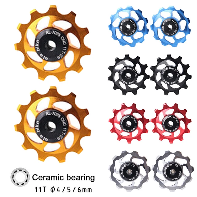 11T Wheel Rear Derailleur Pulley MTB Bike Bearing ... U2013 Grandado