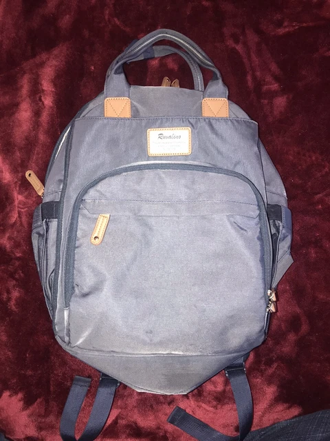 Diaper Bag Backpack, Multifunction Travel Back Pack Ruvalino, Navy Blue, NWT