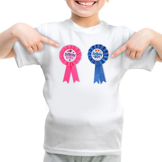 Ganador insignia ducha Brestpin broche divertido accesorios de fiesta para niños