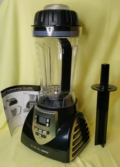 Montel Williams Living Well HealthMaster Elite Blender JLA-8 Black