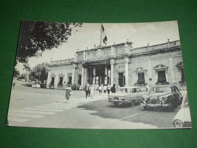 Cartolina Montecatini Terme - Stabilimento Tettuccio - Ingresso 1955 ca