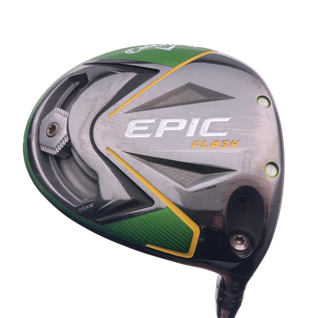 Used Callaway EPIC Flash Driver / 10.5 Degrees / Tensei AV Blue 65 Regular Flex