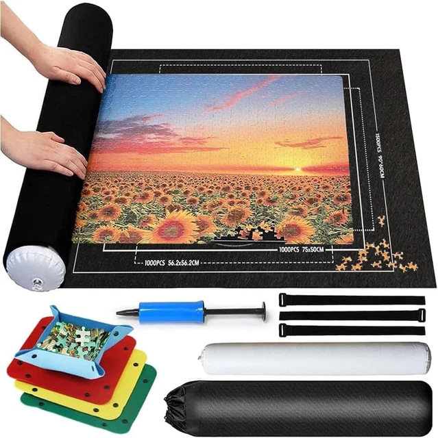 Tappeto Puzzle 1500 Pezzi Celawork - Tappetino Feltro Per Riporre E Trasportare Puzzle